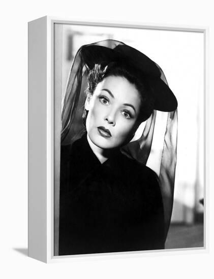 The Ghost And Mrs. Muir, Gene Tierney, 1947-null-Framed Stretched Canvas