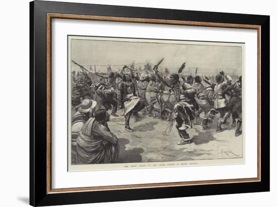 The Ghost Dance of the Sioux Indians in North America-Amedee Forestier-Framed Giclee Print