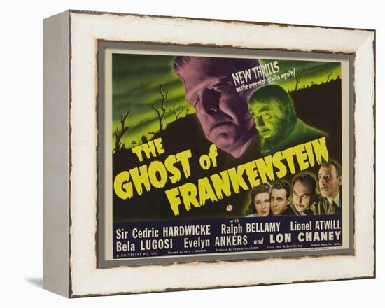 The Ghost of Frankenstein, 1942-null-Framed Stretched Canvas