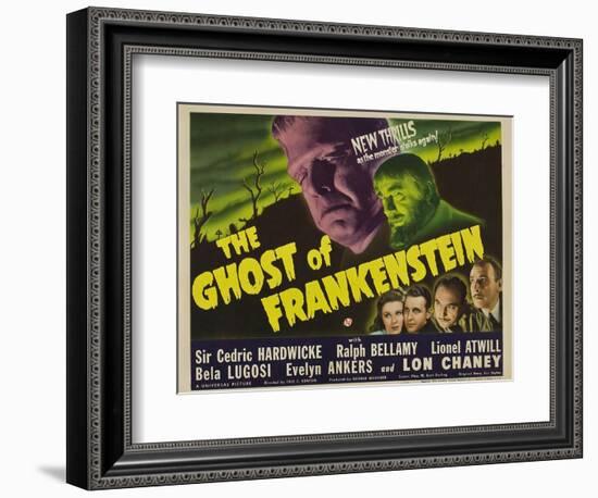 The Ghost of Frankenstein, 1942-null-Framed Premium Giclee Print