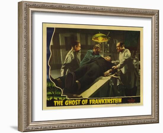 The Ghost of Frankenstein, 1942-null-Framed Art Print