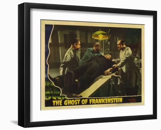 The Ghost of Frankenstein, 1942-null-Framed Art Print