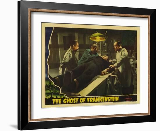 The Ghost of Frankenstein, 1942-null-Framed Art Print