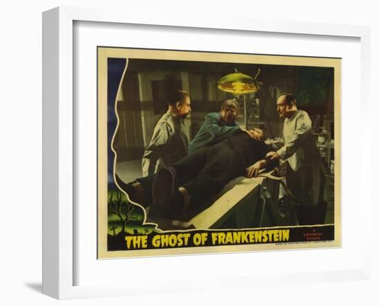 The Ghost of Frankenstein, 1942-null-Framed Art Print