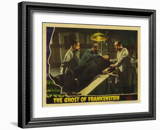 The Ghost of Frankenstein, 1942-null-Framed Art Print