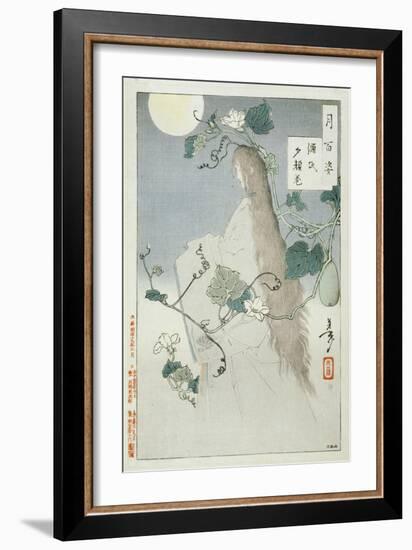 The Ghost of Genji's Love-Taiso Yoshitoshi-Framed Giclee Print