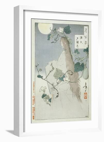 The Ghost of Genji's Love-Taiso Yoshitoshi-Framed Giclee Print