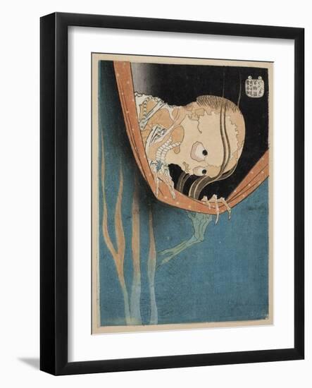 The Ghost of Kohada Koheiji (From One Hundred Stories - Hyaku Monogatari) Par Hokusai, Katsushika (-Katsushika Hokusai-Framed Giclee Print