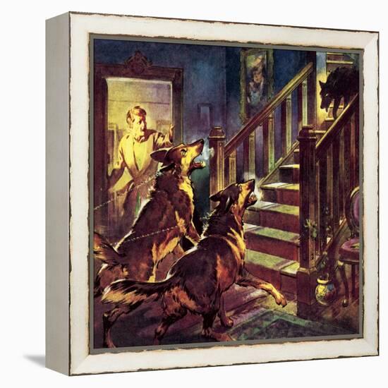 The Ghost of the Black Dog-McConnell-Framed Premier Image Canvas