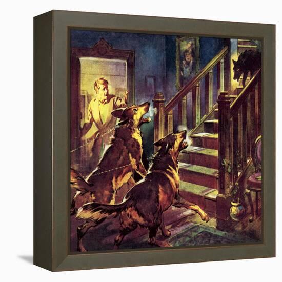 The Ghost of the Black Dog-McConnell-Framed Premier Image Canvas