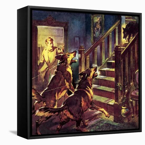 The Ghost of the Black Dog-McConnell-Framed Premier Image Canvas