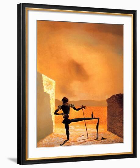 The Ghost of Vermeer-Salvador Dalí-Framed Art Print