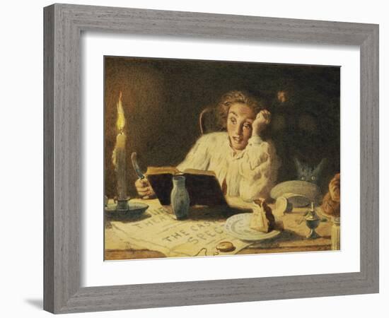 The Ghost Story-Frederick Smallfield-Framed Giclee Print