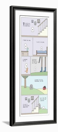 The Ghost-Reza Farazmand-Framed Art Print