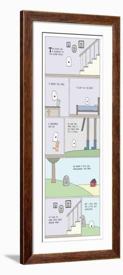 The Ghost-Reza Farazmand-Framed Art Print