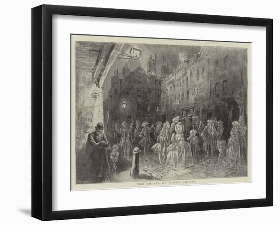 The Ghosts of Gough Square-Herbert Railton-Framed Giclee Print