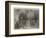 The Ghosts of Gough Square-Herbert Railton-Framed Giclee Print