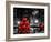 The Giant Christmas Ornaments on Sixth Avenue across from the Radio City Music Hall by Night-Philippe Hugonnard-Framed Art Print