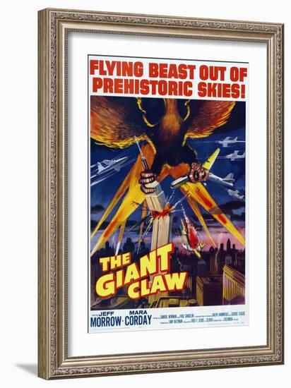 The Giant Claw, 1957-null-Framed Premium Giclee Print