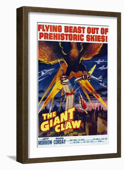 The Giant Claw, 1957-null-Framed Premium Giclee Print