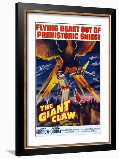 The Giant Claw, 1957-null-Framed Premium Giclee Print