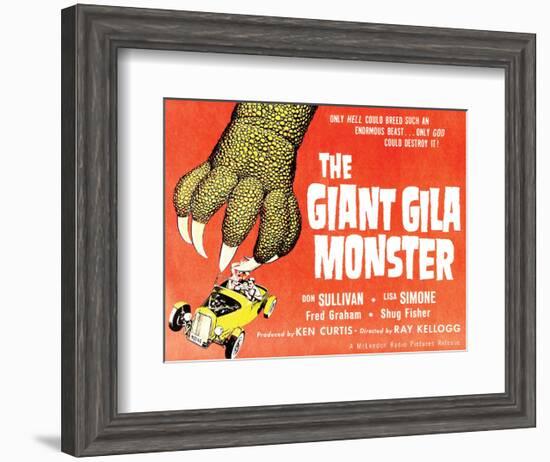 The Giant Gila Monster - 1959-null-Framed Giclee Print