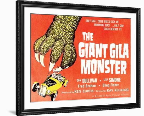 The Giant Gila Monster - 1959-null-Framed Giclee Print