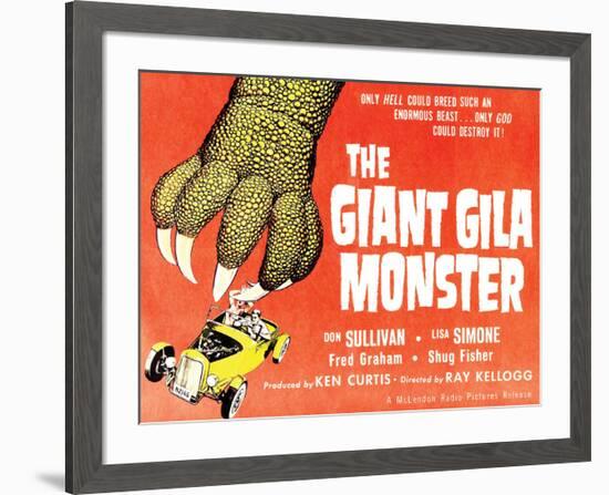 The Giant Gila Monster - 1959-null-Framed Giclee Print