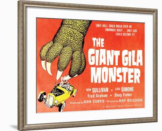 The Giant Gila Monster - 1959-null-Framed Giclee Print