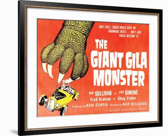 The Giant Gila Monster - 1959-null-Framed Giclee Print