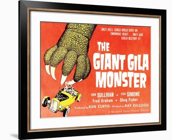 The Giant Gila Monster - 1959-null-Framed Giclee Print