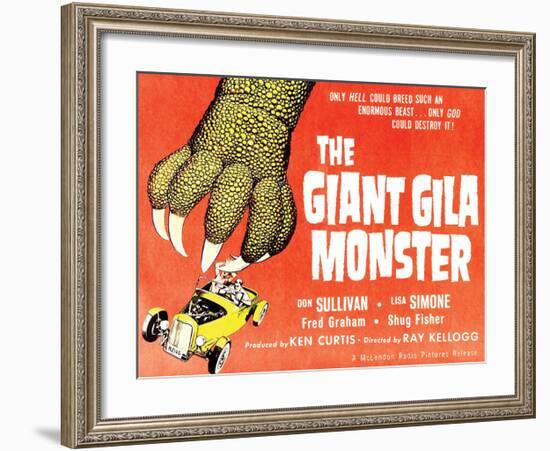 The Giant Gila Monster - 1959-null-Framed Giclee Print