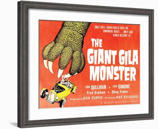 The Giant Gila Monster - 1959-null-Framed Giclee Print