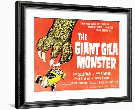 The Giant Gila Monster - 1959-null-Framed Giclee Print