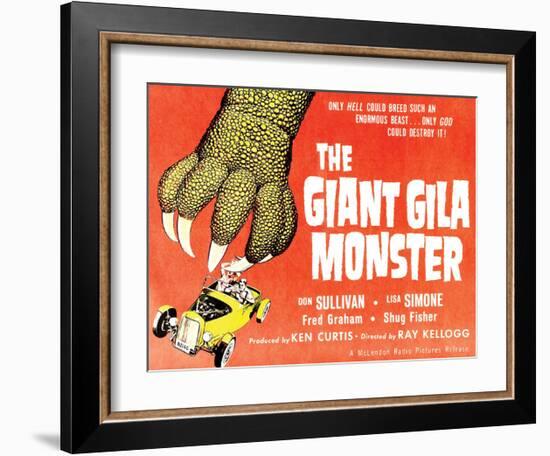 The Giant Gila Monster - 1959-null-Framed Giclee Print