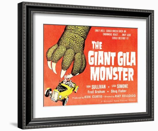 The Giant Gila Monster - 1959-null-Framed Giclee Print