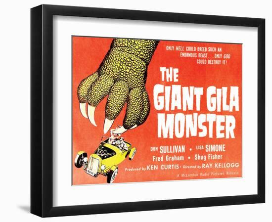 The Giant Gila Monster - 1959-null-Framed Giclee Print