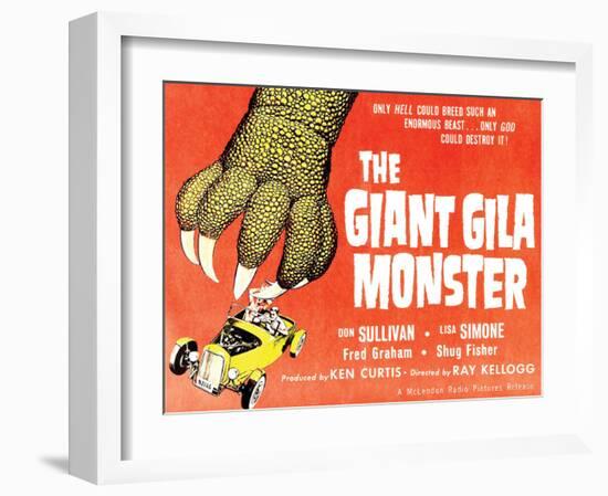 The Giant Gila Monster - 1959-null-Framed Giclee Print