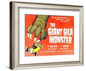 The Giant Gila Monster, 1959-null-Framed Art Print