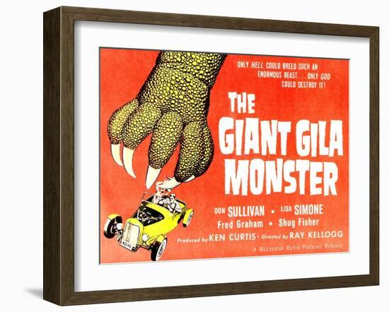 The Giant Gila Monster, 1959-null-Framed Art Print