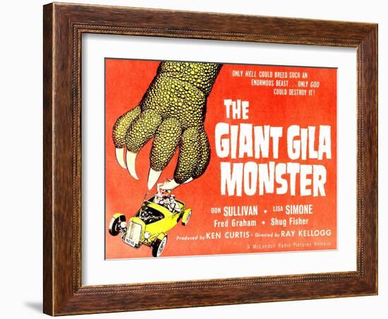 The Giant Gila Monster, 1959-null-Framed Art Print