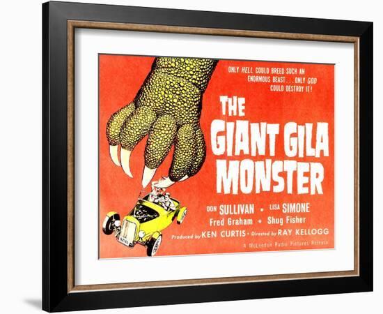 The Giant Gila Monster, 1959-null-Framed Art Print