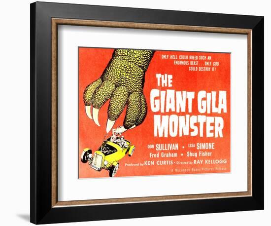 The Giant Gila Monster, 1959-null-Framed Premium Giclee Print