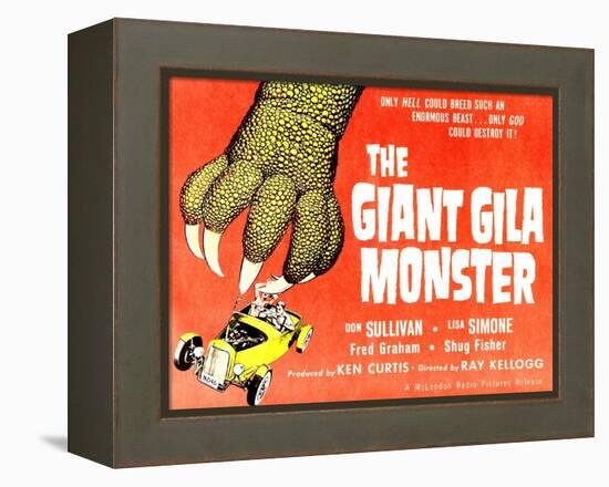 The Giant Gila Monster, 1959-null-Framed Stretched Canvas