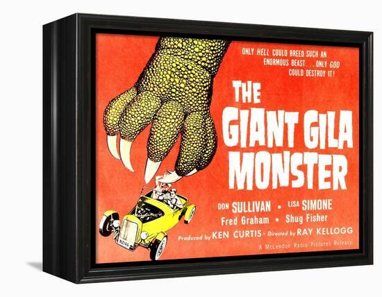 The Giant Gila Monster, 1959-null-Framed Stretched Canvas