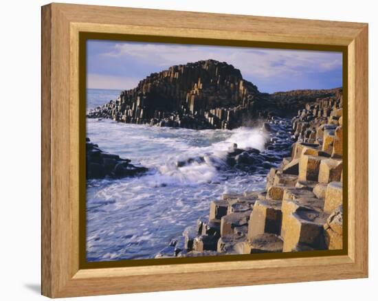 The Giant's Causeway, Co Antrim, Northern Ireland-Roy Rainford-Framed Premier Image Canvas