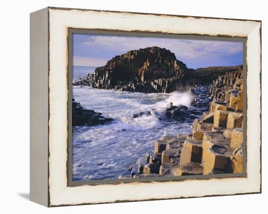 The Giant's Causeway, Co Antrim, Northern Ireland-Roy Rainford-Framed Premier Image Canvas