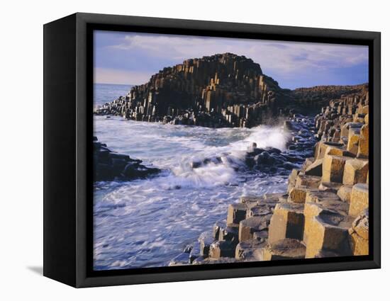 The Giant's Causeway, Co Antrim, Northern Ireland-Roy Rainford-Framed Premier Image Canvas