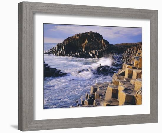 The Giant's Causeway, Co Antrim, Northern Ireland-Roy Rainford-Framed Photographic Print