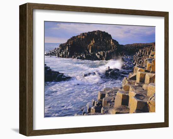 The Giant's Causeway, Co Antrim, Northern Ireland-Roy Rainford-Framed Photographic Print